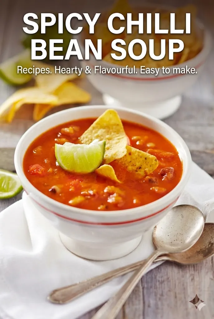 Spicy Chilli Bean Soup Recipes Easy, Hearty, and Flavor Packed